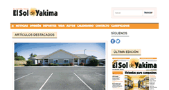 Desktop Screenshot of elsoldeyakima.com